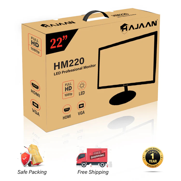 HM220 22” FHD Flat Monitor