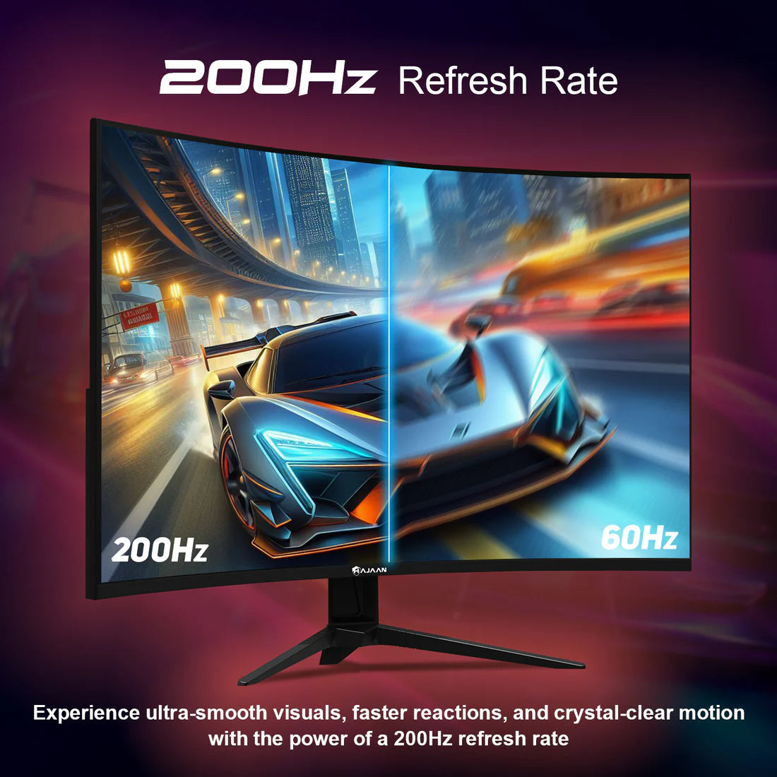 X2725C - 27″ FHD Curved Monitor for Gaming