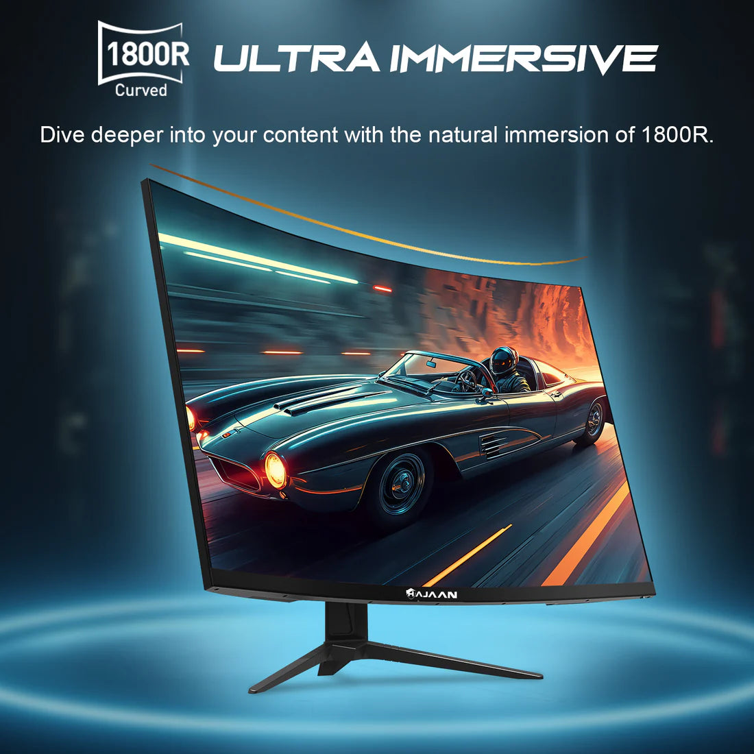 X2725C - 27″ FHD Curved Monitor for Gaming