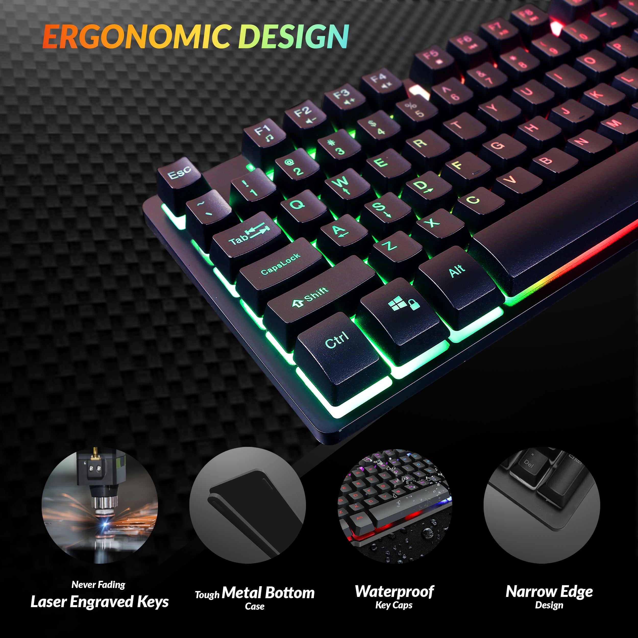 HC-510 Gaming Keyboard & Mouse Combo