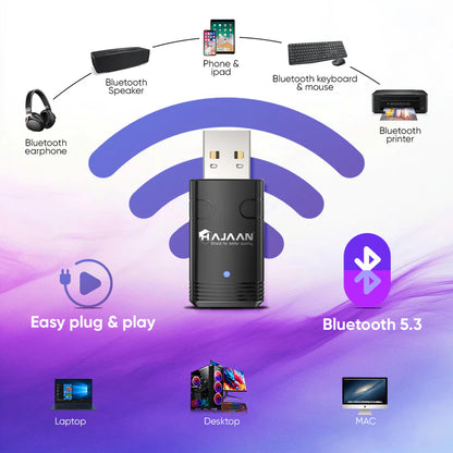 HW-AX900 Mbps Wireless USB Adapter with Bluetooth 5.3