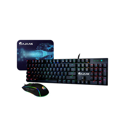 HC620-G Wired Mechanical RGB Gaming Keyboard and Mouse Combo