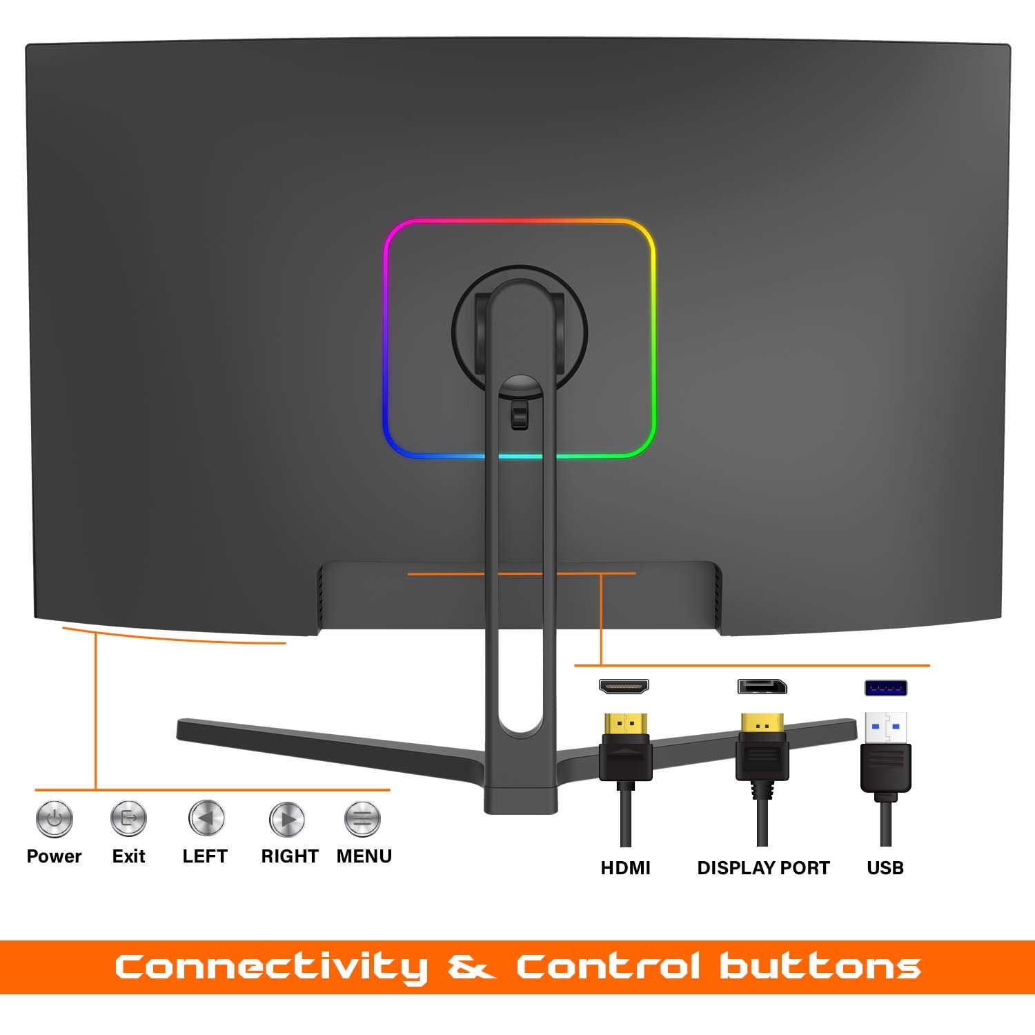 X2723C 27″ Curved Monitor for Gaming