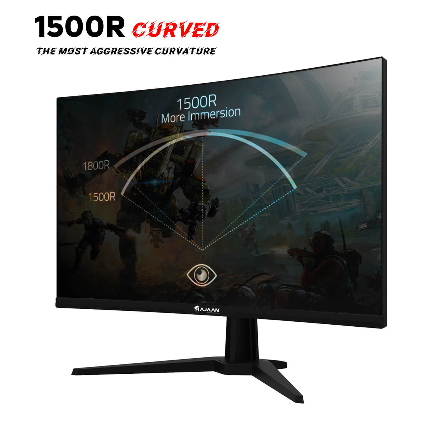 X2721QC 27″ Curved Monitor for Gaming