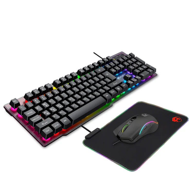 H410-G Wired RGB Gaming Keyboard and Mouse