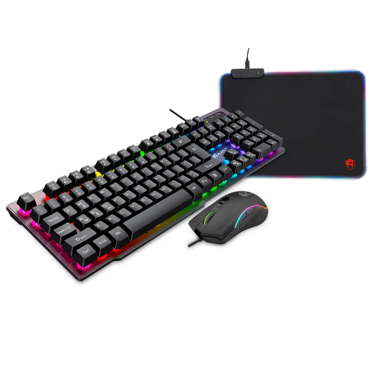 H410-G Wired RGB Gaming Keyboard and Mouse